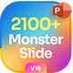 Monster Slides Premium PowerPoint Presentation Template